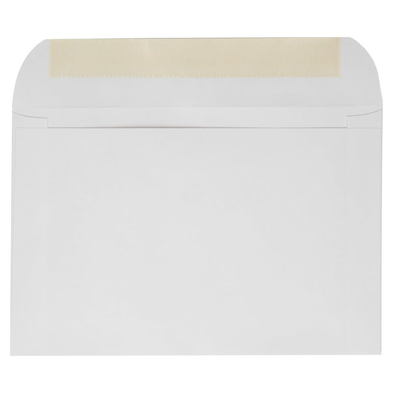 LUXPaper 6 x 9 Full Face Window Envelopes | Bright White | 28lb. Text | 50 Qty - Image 2